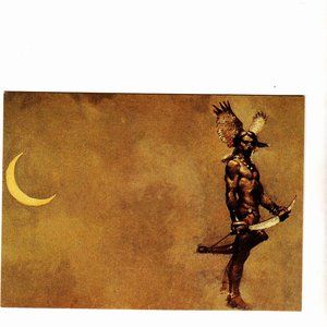 Why Has This Man Drawn Sword #79 - Jones 1995 Fantasy Art Trading Card